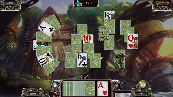 The Far Kingdoms: Sacred Grove Solitaire screenshot 1
