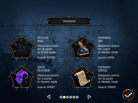 Mystery Solitaire The Black Raven screenshot 3
