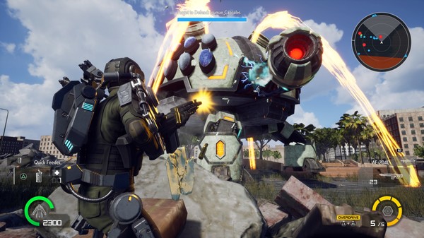 EARTH DEFENSE FORCE: IRON RAIN screenshot 1