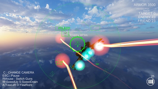Massive Air Combat screenshot 4