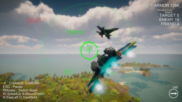 Massive Air Combat screenshot 1