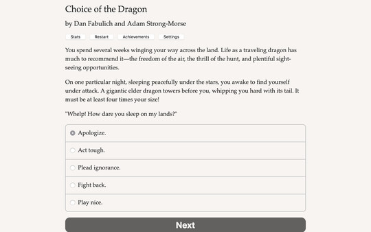 Choice of the Dragon screenshot 4