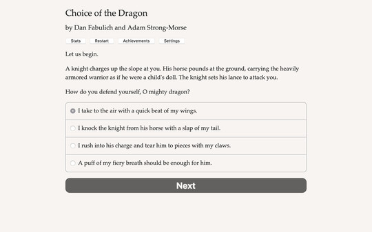 Choice of the Dragon screenshot 0