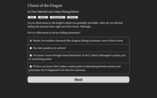Choice of the Dragon screenshot 1