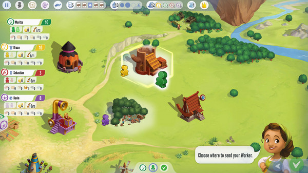 Charterstone: Digital Edition screenshot 2