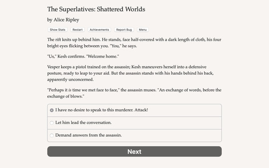 The Superlatives: Shattered Worlds screenshot 1