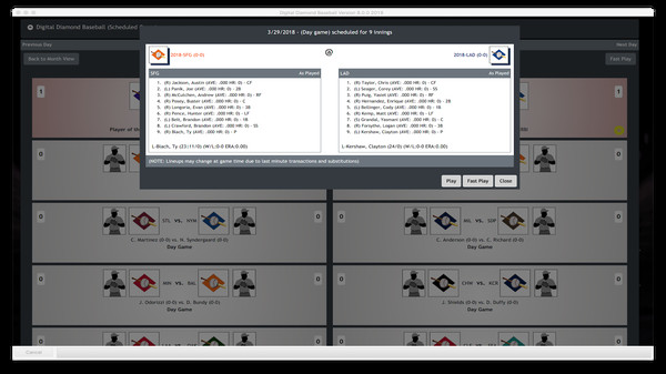 Digital Diamond Baseball V8 screenshot 9