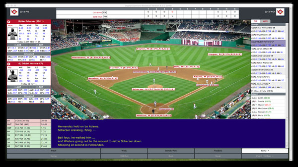 Digital Diamond Baseball V8 screenshot 1