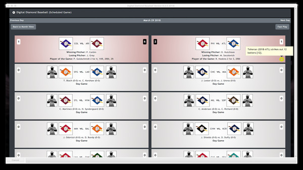 Digital Diamond Baseball V8 screenshot 8