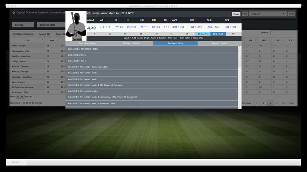 Digital Diamond Baseball V8 screenshot 11