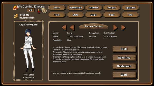Idle Cooking Emperor screenshot 2