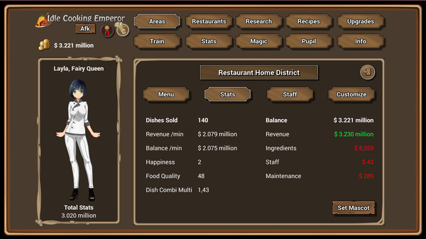 Idle Cooking Emperor screenshot 6