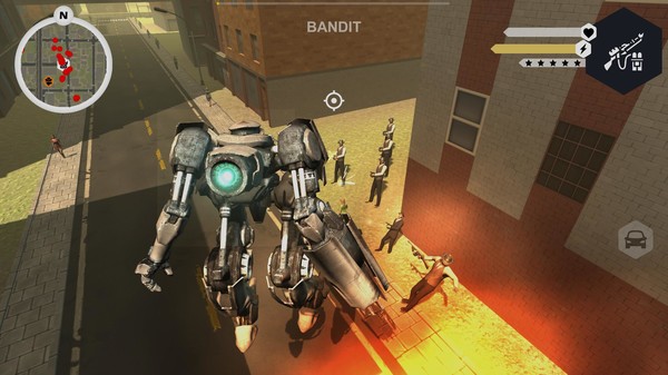 Muscle Car Robot screenshot 3