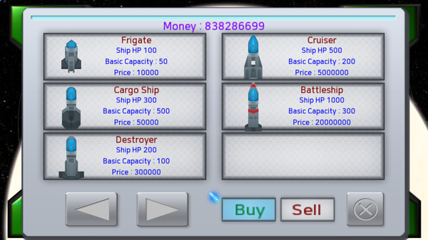 Space Trade Fleet 1.5 screenshot 2