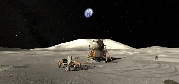 Apollo 17 - Moonbuggy VR screenshot 11