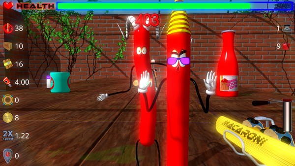 Die, zombie sausage, die! screenshot 10