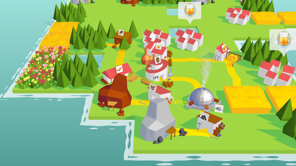 Puzzle Pelago - A Drag & Drop Economy screenshot 1