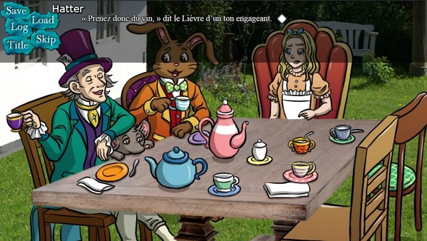 BRG's Alice in Wonderland Visual Novel screenshot 9