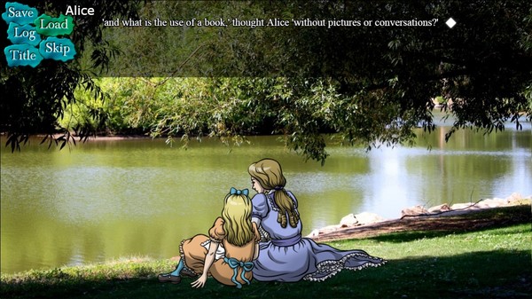 BRG's Alice in Wonderland Visual Novel screenshot 1