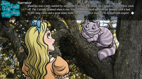 BRG's Alice in Wonderland Visual Novel screenshot 3