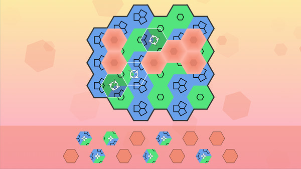 Aurora Hex - Pattern Puzzles screenshot 1