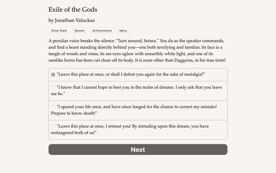 Exile of the Gods screenshot 3