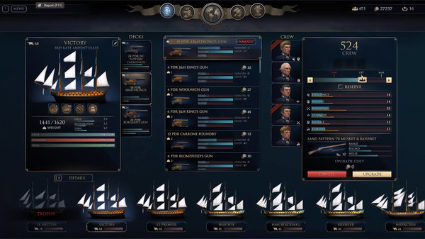 Ultimate Admiral: Age of Sail screenshot 6