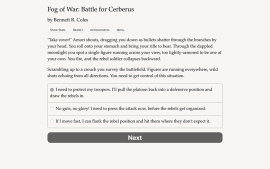Fog of War: The Battle for Cerberus screenshot 3