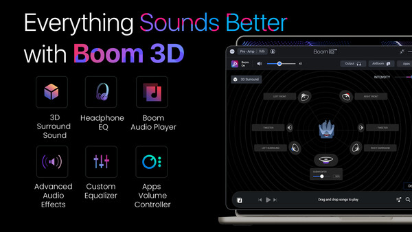 Boom 3D Windows: Experience 3D surround sound in games screenshot 1