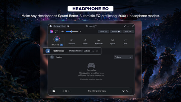 Boom 3D Windows: Experience 3D surround sound in games screenshot 5