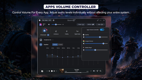 Boom 3D Windows: Experience 3D surround sound in games screenshot 7