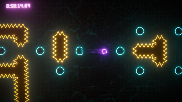 Q - A Neon Platformer screenshot 1