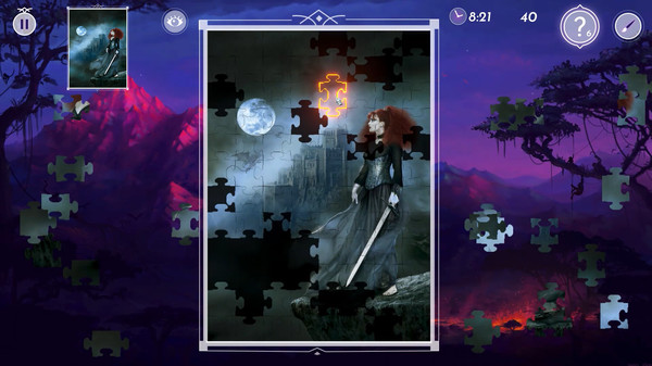 Dark Fantasy 2: Jigsaw Puzzle screenshot 5