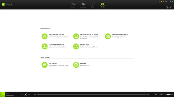 Aimersoft iMusic screenshot 2