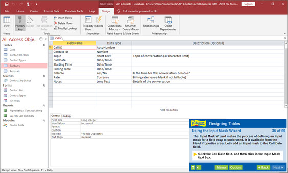 Professor Teaches Access 2019 screenshot 3