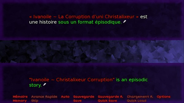 Ivanoile ~ Christalixeur Corruption screenshot 1