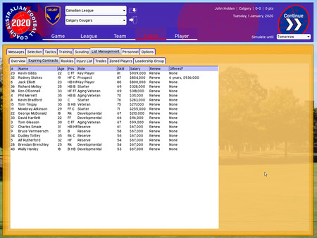 Australian Football Coach 2020 screenshot 8