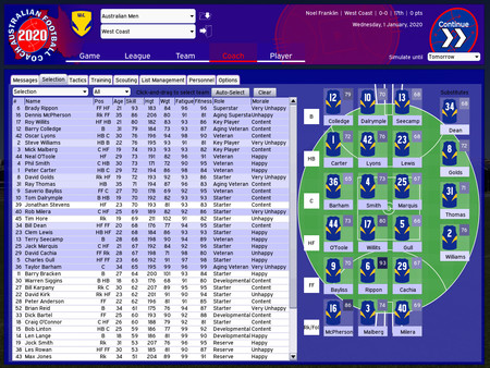 Australian Football Coach 2020 screenshot 2