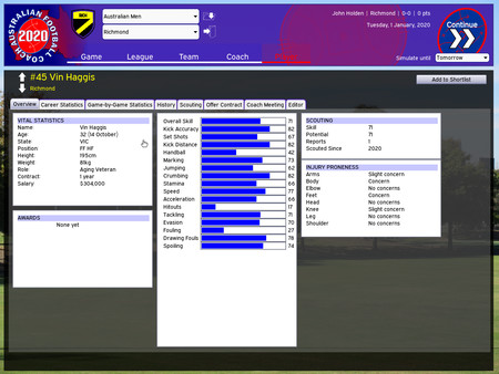 Australian Football Coach 2020 screenshot 5