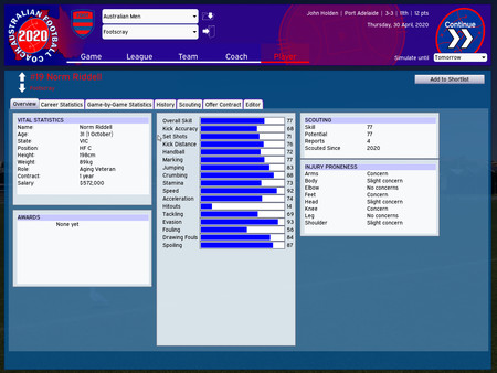 Australian Football Coach 2020 screenshot 6