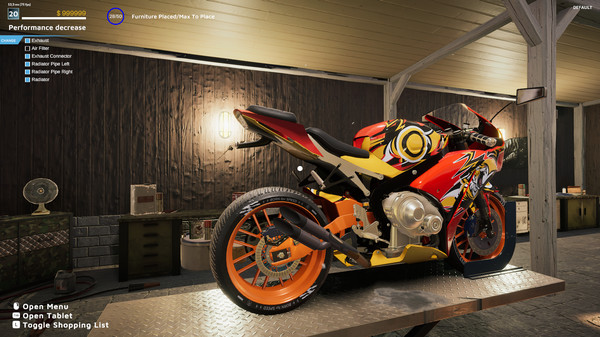 Motorcycle Mechanic Simulator 2021 screenshot 2