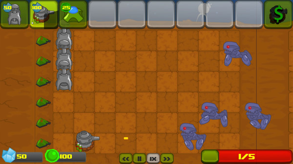 Martians Vs Robots screenshot 1