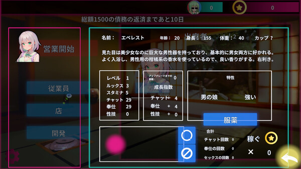 Canary’s Theory of Happiness: Nightclub Management & Romance screenshot 5