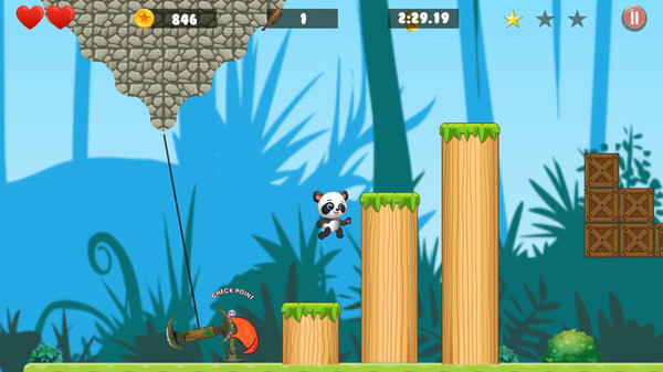 The Incredible Adventures of Super Panda screenshot 1