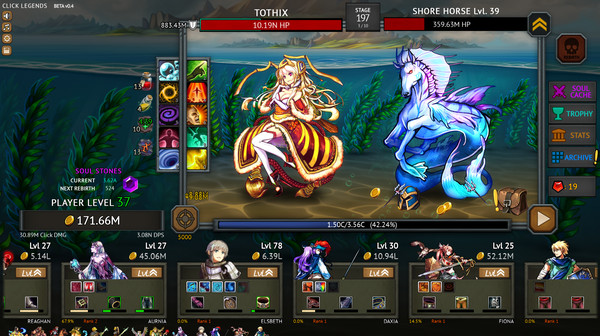 Click Legends screenshot 1
