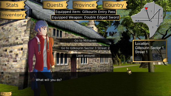Niara: Rebellion Of the King Visual Novel RPG screenshot 11
