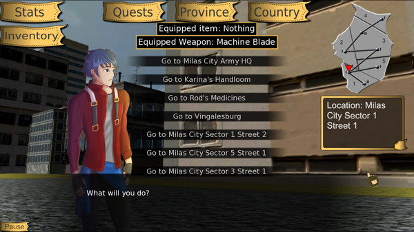 Niara: Rebellion Of the King Visual Novel RPG screenshot 4