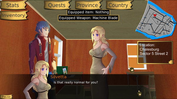 Niara: Rebellion Of the King Visual Novel RPG screenshot 3