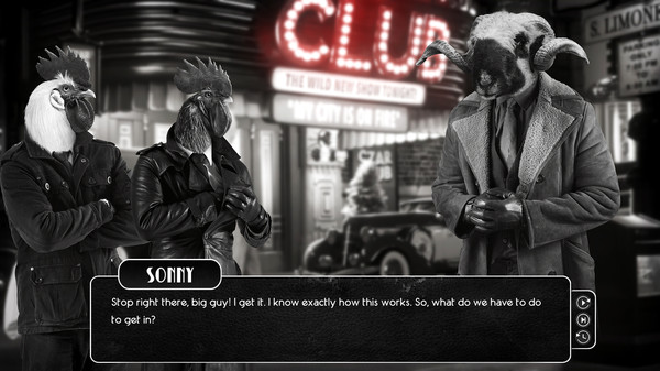 Chicken Police - Paint it RED! screenshot 1