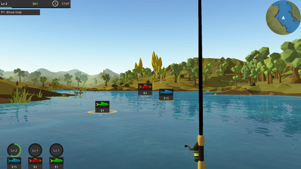 Poly Fishing screenshot 1
